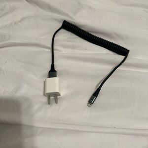 iPhone charger with wire